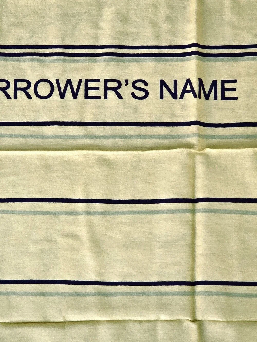 Out of Print butter yellow